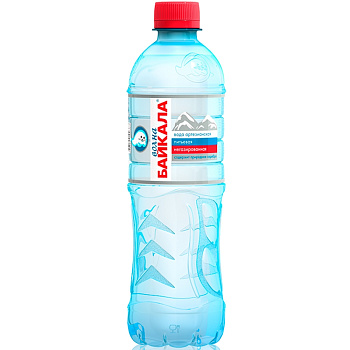 Минеральная природная вода «Волна Байкала» Wave of Baikal 0.33, без газа, пэт