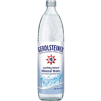 Герольштайнер (Gerolsteiner) Натурель без газа 0.75л стекло