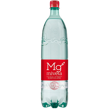 Вода природная питьевая лечебно-столовая слабогазированная Mivela Mg++, Мивела Мг 1000 мл. Пэт