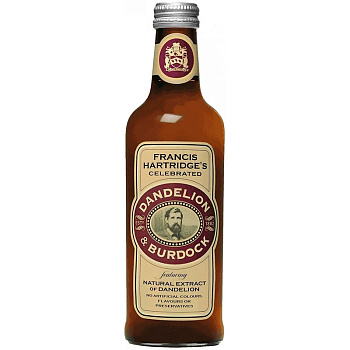 Безалкогольное Пиво Francis Hartridge's, Dandelion & Burdock, Фрэнсис Хатриджес, Одуванчик и Лопух  0.33л, стекло