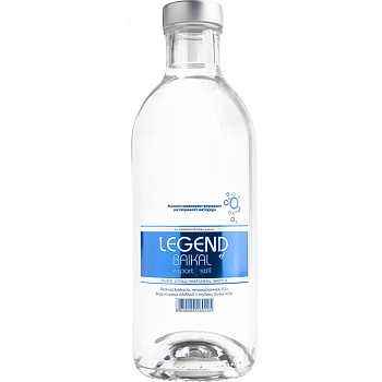 Минеральная вода «Legend Baikal», Легенда Байкала 0.5л, без газа, стекло
