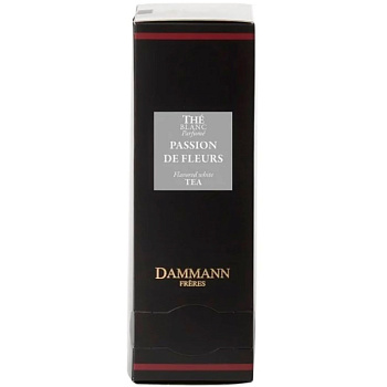 Чай белый ароматизированный «Dammann» The blanc Passion de Fleurs, Цветочная страсть (пакетированный), 24x2гр