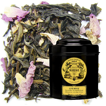 Зеленый чай Mariage Freres Lune Rouge, Марьяж Фререс Лун Роуж банка 100 гр
