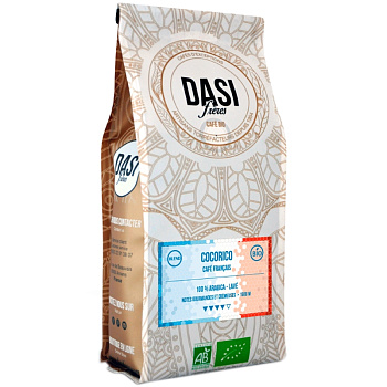 Кофе «Dasi Freres» Cocorico в зернах, 1кг, пакет