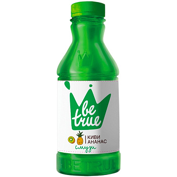 Смузи «Be True» Киви, Ананас, 935мл, пластик
