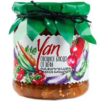 Овощное блюдо от Шефа «Yan» 0.45 литра