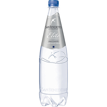 Минеральная вода San Benedetto, Сан Бенедетто 1л. газированная пластик