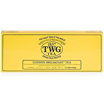 Чай «TWG» London Breakfast Tea, ТВГ Лондонский чай для завтрака 15шт x 2.5 гр.