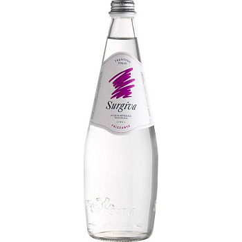 Минеральная вода «Surgiva», Сурджива 0.75л, газ, стекло
