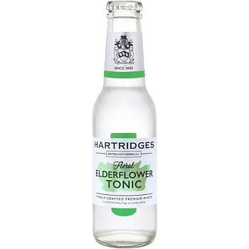 Напиток Hartridge's, Elderflower Tonic, Хатриджес, Тоник с бузиной 0.2л, стекло