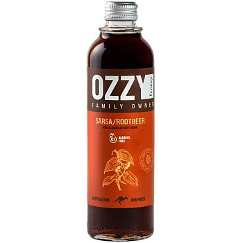 Напиток «Ozzy Frozzy» Sarsa Rootbeer, Оззи Фроззи Сарса Рутбир, 0.33, газ, стекло