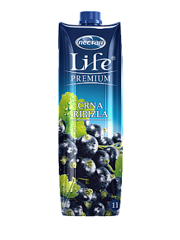 Нектар из черной смородины т. м. "Life", 1л.