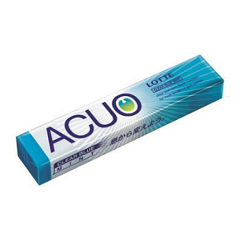 Жевательная резинка ACUO Clear Blue Mint Голубая мята,19гр.