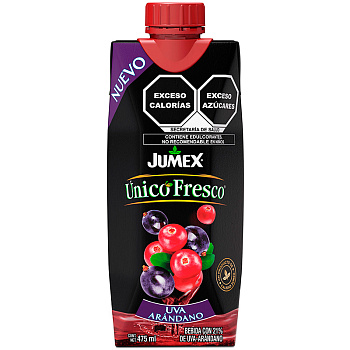 Сок «Jumex» Uva Arandano, Джумекс Клюква, Виноград, 0.475л, тетрапак