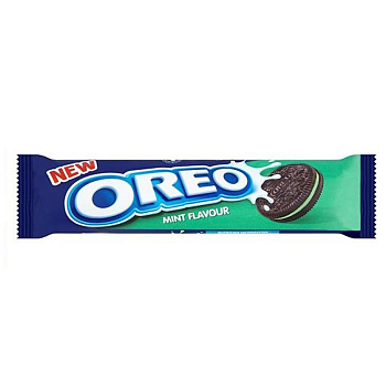 Печенье Oreo Mint Creme  коробка 154 гр.*16 шт.