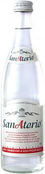 Санаторио 0,5л.х6шт. газ стекло