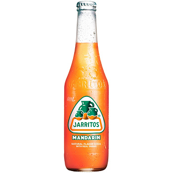 Газированный напиток «Jarritos» Mandarin, Харритос Мандарин 0.37л, стекло