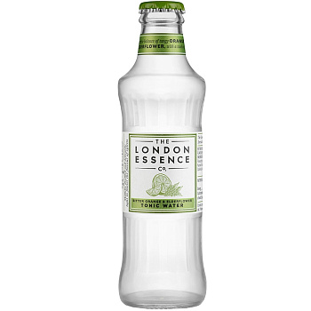 Напиток «London Essence» Bitter Orange & Elderflower Tonic Water, Лондон Эссенс Горький Апельсин и Бузина 0.2л, стекло
