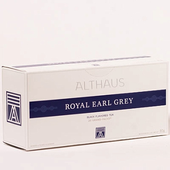 Чай ALTHAUS Royal Earl Grey Grand Pack Ройал Эрл Грэй 20 шт.