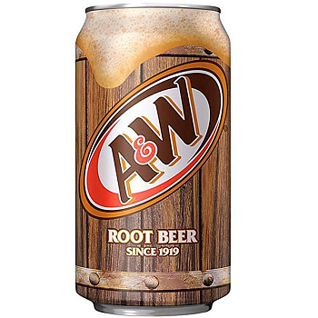 Напиток «A&W» Root Beer since 1919, А энд В Рут Бир, 0.355л, банка