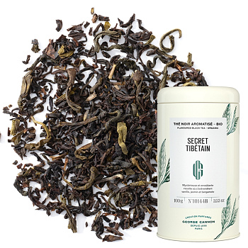 Черный чай «George Cannon» Secret Tibetain, банка 100гр