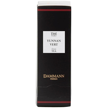 Чай зеленый «Dammann» The vert Yunnan, Зеленый Юннань (пакетированный), 24x2гр Чай зеленый «Dammann» The vert Yunnan, Зеленый Юннань (пакетированный), 24x2гр