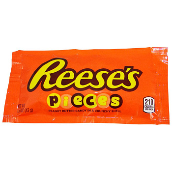 Hershey`s конфеты Reese's pieces 43 гр, 24 шт/уп