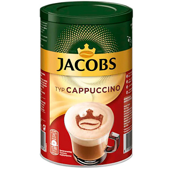 Кофе молотый «Jakobs» Typ Cappuccino, Якобс Капучино Чоко 220гр, банка