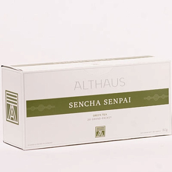 Чай ALTHAUS Sencha Senpai Grand Pack Сенча Сенпай 20 шт.