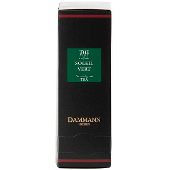 Чай зеленый ароматизированный «Dammann» The vert Soleil Vert, Зеленое Солнце (пакетированный), 24x2гр Чай зеленый ароматизированный «Dammann» The vert Soleil Vert, Зеленое Солнце (пакетированный), 24x2гр