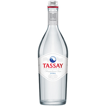 Минеральная вода «Tassay» Premium, Тассай Премиум 0.75л, без газа, стекло