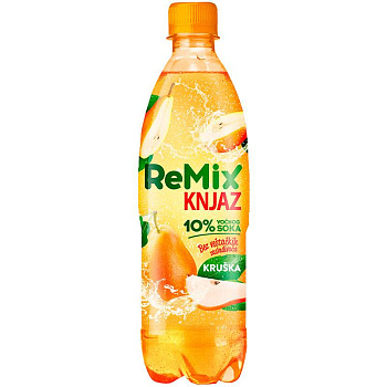 Напиток Knjaz Milos "Remix Knjaz" с грушевым соком 0,5 л ПЭТ