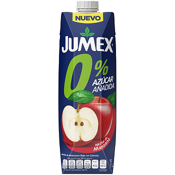 Нектар Jumex Manzana, Джумекс Яблоко без сахара 1л. тетрапак