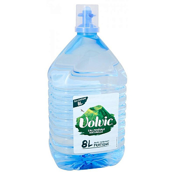 Минеральная вода без газа Volvic Вольвик 8л. пластик