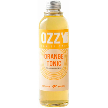 Напиток Тоник «Ozzy Frozzy» Orange Tonic, Оззи Фроззи Апельсиновый Тоник, 0.33, газ, стекло