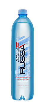 Минеральная вода Aqua Russa, Аква Русса 1 л, газ, ПЭТ