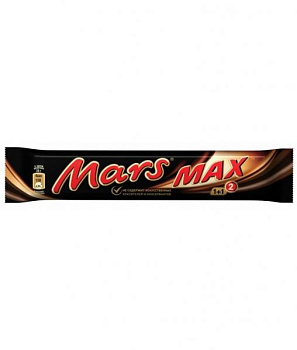 Батончик шоколадный Марс макс Mars Max 81 грамм