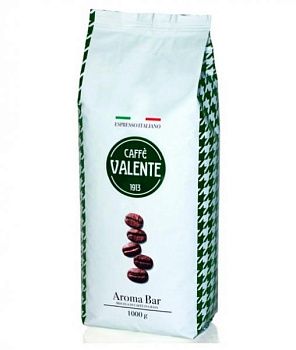 Кофе в зернах Valente Aroma Bar 1000 гр