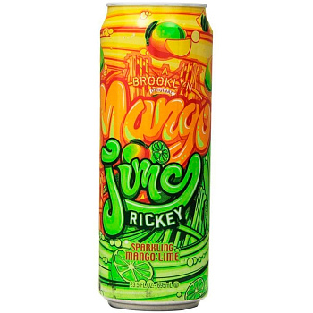 Холодный чай Arizona Rickey Mango-Lime, Манго Лайм БАНКА 0,68 л