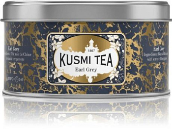 Kusmi tea Earl Grey / Эрл Грей Банка, 125гр.