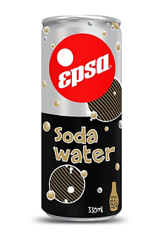 Газированный Напиток "EPSA" Сода 330мл. Ж/Б