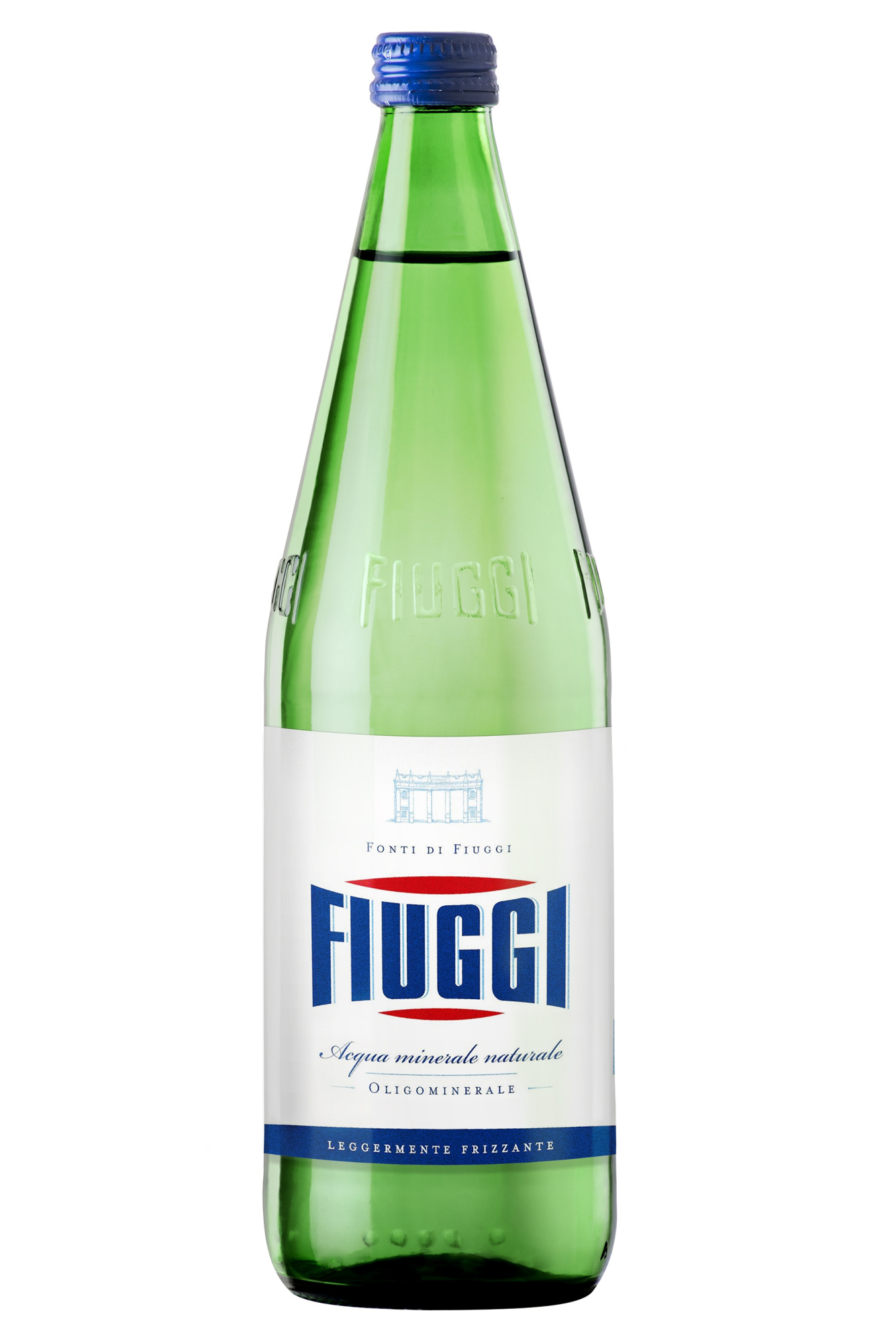 Минеральная вода Fiuggi, Фьюджи 1 литр с газом, стекло