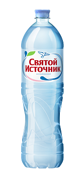 Минеральная вода без газа Святой Источник 1,5 л пэт