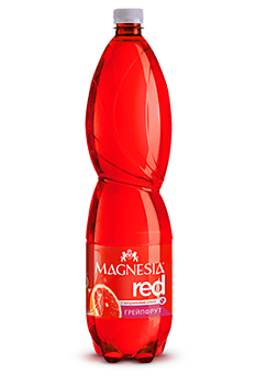 Минеральная вода «Magnesia Red Grapefruit» Магнезия Рэд Грейпфрут 1,5л с газом (ПЭТ)