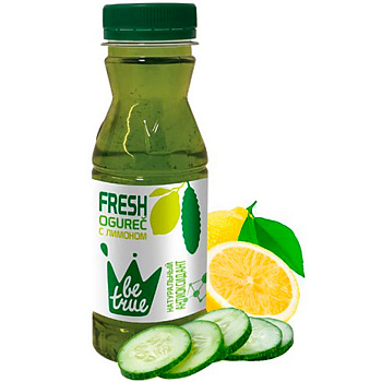 Сок «Be True» Fresh Ogurec, Огуречный с Лимоном, 235мл, пластик