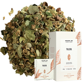 Органическая липа «George Cannon» Tilleul, картонная упаковка