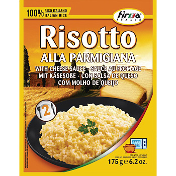 Ризотто «Firma Italia» Alla Parmigiana, Фирма Италия с Сырным Соусом, 175гр, пакет