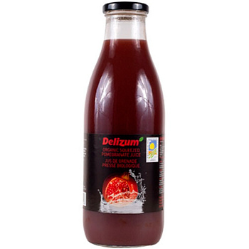 Сок «Delizum» Гранатовый 1л (BIO), стекло