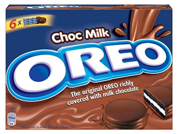 Печенье Oreo Choc Milk, Орео Чоко Милк 246 гр, 10 шт/уп