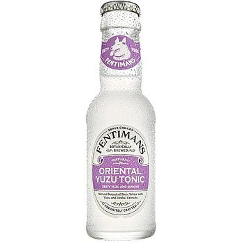 Напиток безалкогольный FENTIMANS Oriental Yuzu Tonic Water (Тоник Ориентал Юзу) 0,2 л, стекло